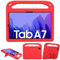 GOZOPO Custodia per tablet Samsung Galaxy Tab A7 10.4 (2020), SM-T500/ T505/ T507 10.4 pollici, ultra leggera, resistente agli urti, robusta, con funzione Supporto, Rosso