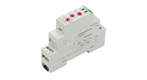 Zeitrelais 1P 8A 0,1sek-576h 12-264V AC/DC Multifunktions PCU-511UNI f&f 5908312591351