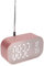 Bewinner Radiowecker, Multifunktions-UKW-Digitalradiowecker mit Bluetooth-Lautsprecher, Desktop-Wecker mit Rauschunterdrückung und HD-Anrufmikrofon(Roségold)