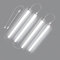 4x 4W Unterbauleuchte Küche LED 220v, 30CM 440LM Lichtleiste Unterbau Schrankbeleuchtung, 4000K Ultraleicht Röhre Küchenlicht für Kleiderschrank, Korridor, Garage, Werkstatt