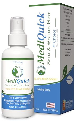 MediQuick Hypoklorsyra spray dimma, antiseptisk spray icke-stickande, 113 ml