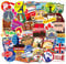 Koffer Aufkleber, Retro Vintage Länder Reise stickers für laptop computer helm skateboard