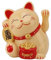 Mumusuki Winkekatze Solarbetriebene, Chinesische Lucky Cat, Glückskatze-Winkearm, Dekoartikel Für Home Display Car Decor, Ideale Geschenkauswahl (Gelb)