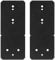 eoere 2 PCS Heavy Duty 8 Post to Beam Flush Connector, Post to Beam Plates for Roofs, Pavilions, Pergolas, Rafters, Carbon Steel Thickness 3/16