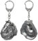 Art-Dog Niedlicher Hundeschlüsselanhänger - Exklusive Kollektion Rough Collie - Langhaar Schlüsselanhänger Hund - Versilberte Keyring mit 2,5 cm Schloss - 5,8x4,3x11,4cm