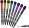 ABEIER Whiteboard Marker, schwamm Whiteboard stifte,Boardmarker mit Schwamm Magnete, Dry Erase Marker Trocken Abwischbar, Rundspitze 1-2mm, Perfekt für Zuhause Schule Büro 8er Pack