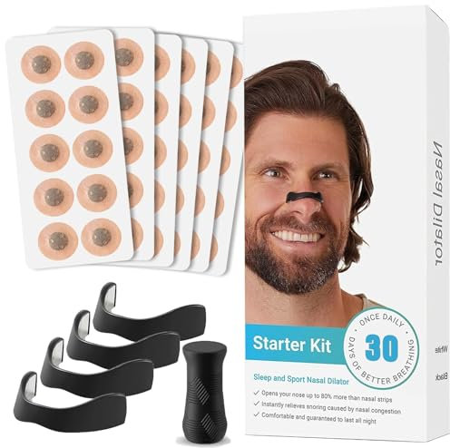 KutaKuta 60 PCS Magnetische Nasenpflaster, Anti-Schnarch Nose Strips Nasenpflaster Magnet, Breathing Nasal Strip Verbesserte Schlafqualität Für Geschäftsreise, Familie, Reisen, Hotel Gepäck