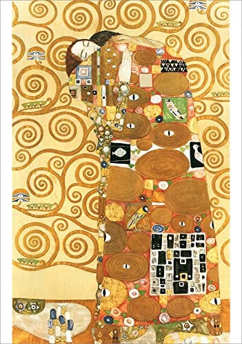 Kunstkarte Gustav Klimt Die Erfüllung