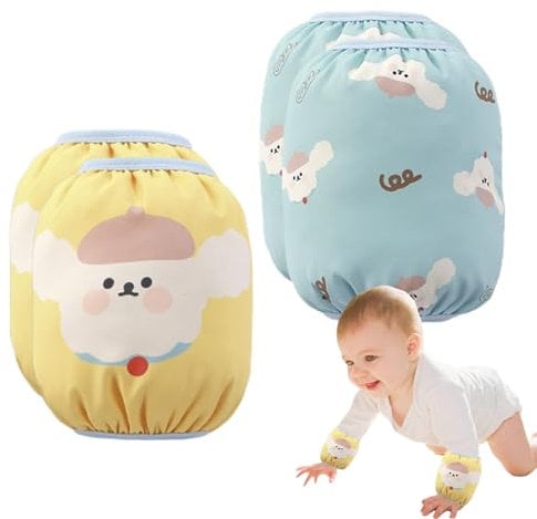 Mlllokfki Manga de Brazo a Prueba de Aceite, Mangas de Limpieza,Manguitos Infantiles Pequeños con Diseño Animal | Mangas pequeñas para niños, Funda Impermeable para Brazo, Guantes antisuciedad para