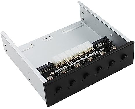 ARTIBETTER Leistungsregler powpontrol swor Power Control Multiple Hard Disk Control Festplattensteuerung Festplattenverwaltungssystem Festplattenauswahl Festplattenkontrollsystem Metall Black