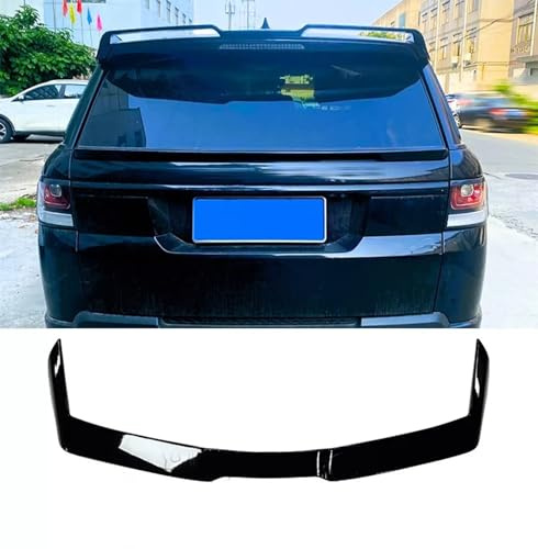 For Auto Perfectionists UK Rear Roof Spoiler Compatible With Range Rover Sport L494 Gloss Black Rear 2013-2018 ABS Gloss Black