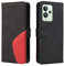 XINNI Carcasa para Realme GT2 Pro Funda, PU/TPU Retro Cuero Magnético Estuche Protector Anti-caída Caso del Tirón Case Cover, Negro