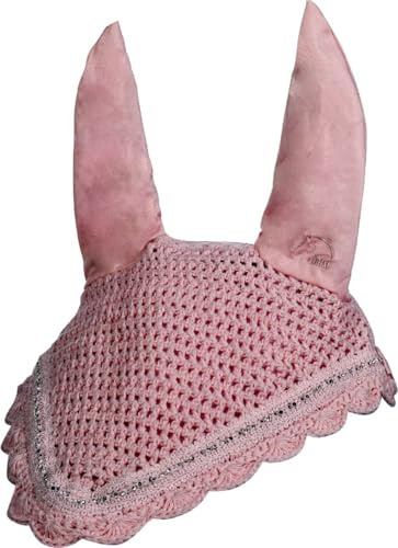 HKM Elisa Ear Bonnet Light Rose Pony