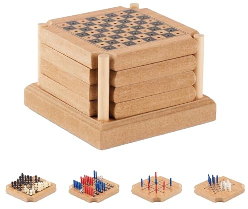 MidOcean CoastGame Coaster Set (One Size) (Wood)