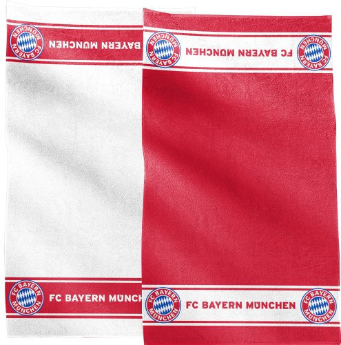 FC Bayern München 8951-99-7-03 Gästetuch-Set 2 teilig