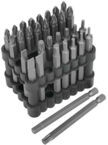 Sealey Ak112 Power Tool Bit Set 32Pc 75Mm