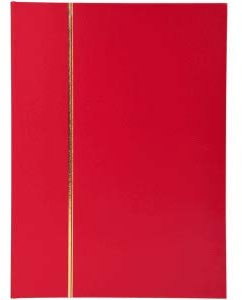 Exacompta Briefmarkenalbum 16,5x22,5cm 32 Seiten Bordeaux