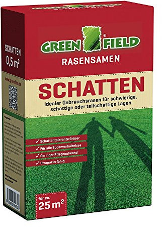 Feldsaaten Freudenberger 62065 Greenfield Schattenrasen 500 g (Schattenrasensamen)
