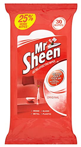Mr Sheen Ultra Effective Wipes Original 30 Wipes