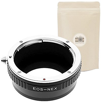 EOS NEX ∞ Kompatibel Canon EOS Objective Ring an Sony NEX NEX COBER 100% Metallfokus auf Infinity einschließlich NEX-3 NEX-5 NEX-7 A7S A7R A7SII - Adaptive französische Marke