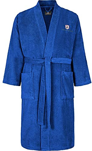 Jan Vanderstorm Homme Peignoir De Bain Janning Bleu Roi 2XL (XXL) - 60/62