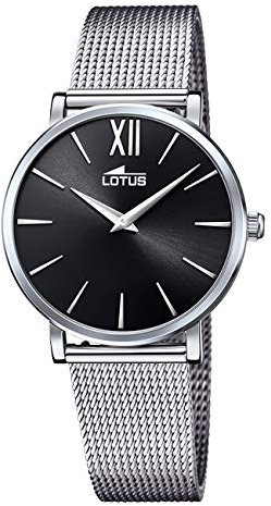 LOTUS Reloj Mujer 18731/4 Minimalist Caja de Acero Inoxidable 316l Plateado Correa de Acero Inoxidable 316l Plateado