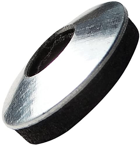 AERZETIX - C44480 - Juego de 20 arandelas de sellado EPDM ⌀6x16mm con junta neopreno - en metal - tornillos autoperforantes revestimiento canalón chapa fijación techo paneles sándwich
