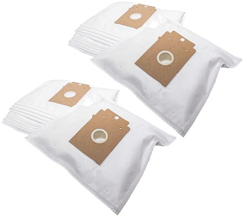 vhbw 20x Sacs compatible avec Bosch Arriva BSG1400-BSG1500 aspirateur - type K 27cm x 21cm blanc