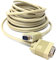 10m VGA to VGA Cable 15 pin SVGA Male to Male for Monitor Computer PC Laptops TV Projectors Extension Lead HD15 All Data Pins Connected 33ft Beige