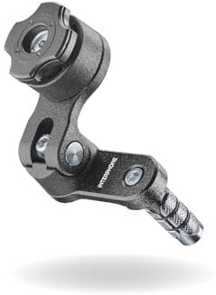 INTERPHONE - Aggancio Cannotto di Sterzo Diametro 13/25,4mm - Sistema Modulare QUIKLOX - Supporto Porta Cellulare Moto - Regolabile 360° Orizzontale 90° Verticale - Aggancio Sgancio Rapido