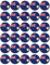 30 Anguilla Cupcake Toppers Edible Wafer Paper Fairy Cake Toppers Birthday Cake Decorations