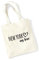 Huuraa Tragetasche New York my love Geschenk Stoffbeutel Natural 10 Liter Baumwolle New York Accessoire