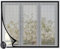 Zanzariera Finestra Adesiva,80x100cm,neroRete Molto Resistente, Resiste ai Raggi UV Anti Insetti Zanzariera per Porte e Finestre, Facile da Installare