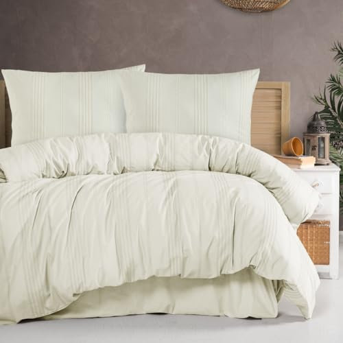 Arakis Bettwäsche ,100% Baumwolle Bettbezug aus Atmungsaktive,Weiche und Angenehme Schlafkomfort-ÖkoTex Zertifiziert ,Bettwäsche-Set mit Kissenbezug Bettbezug mit Reißverschlus (Arakis 5, 155X220 cm)