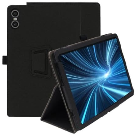 Qiawum Tablet Hülle für Teclast P30 Tablet PC 10.1 Zoll, Premium PU Leder Folio Klappständer Schutzhülle Tablet Hülle mit Auto Wake/Sleep für Teclast P30T Tablet PC 10.1 Zoll