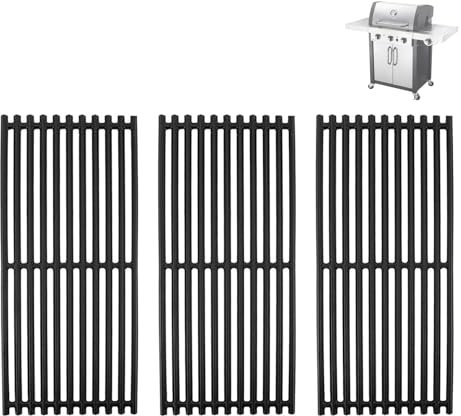 BQMAX 43,2 cm Grillrost-Ersatzteile für Charbroil TRU Infrarot 3 Brenner 463242516 463355220 466242516 463246018 466242515 466242615 463243016 G466 2400-W1 für Charbroil Grill Ersatzteile
