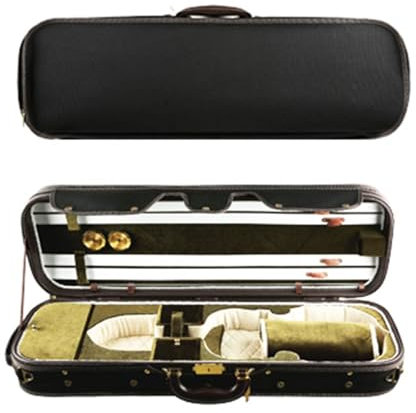 Violinkoffer Rucksack Geigenkasten Aus Holz. Einzelner Geigenkasten(Green)