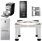 MiSMiAO Base for Freezer, Base Height 24/29/39 cm, Adjustable Base for Dishwasher, Freezer, Kitchen Cabinet and Static Household Appliances (Adjustable 45-70 cm) (Height 29 cm)