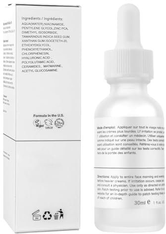 HyaluronicAcid 10% + The Original Ordinary Hyaluronsäure 2% + B5 und AHA 30% + BHA 2% Peeling Solution, Bekämpft Hautunreinheiten Serum, Klar Gesicht Serum