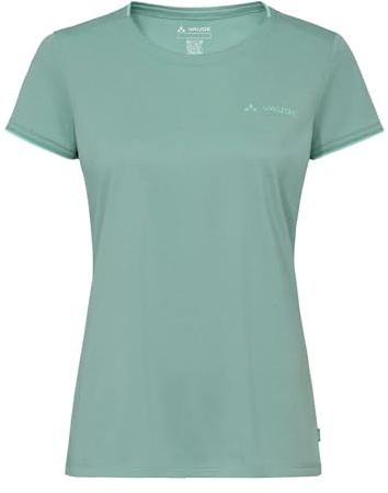 VAUDE Damen Essential T-Shirt, Funktionsshirt, perfekt als Baselayer, atmungsaktiv, pflegeleicht und schnelltrocknend