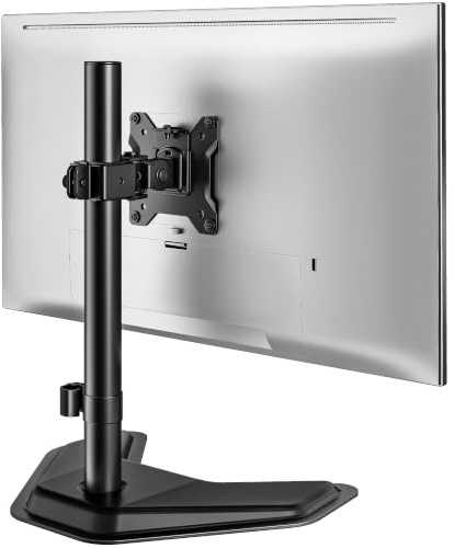 monTEK Stable Single Monitor Stand for 17-32 inch & 10KG Capacity Screen