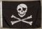 Wetterfeste Flagge Fahne : Pirat 90x60 cm