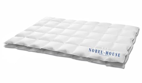 Hanskruchen Nobel House Luxus Daunendecke, Sommer, 90% Daunen / 10% Federchen, 240 x 220 cm