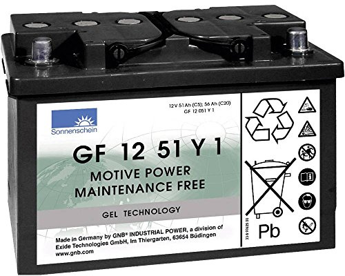 EXIDE BLEI-AKKU CYCLIC GF-Y-1 12V 51 AH