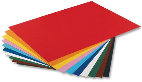 folia 6709 Tonpapier, (B) 500 x (H) 700 mm, 130 g/qm, sortiert