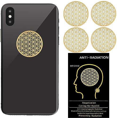 Quantum Energy - Patch anti-onde elettromagnetiche, dispositivo di protezione EMF, tablet, smartphone, PC (Confezione da 2)