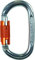 Climbing Technology Pillar WG Karabiner Oval mit Zwinge 2 Bewegungen, blau, Einheitsgröße
