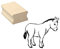 Stempel Esel Eselchen Motivstempel - ca. 40 x 40 mm
