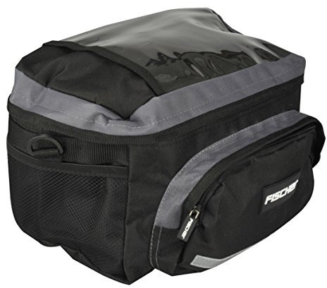 Fischer Lenkertasche, Schwarz, Uni, 86247