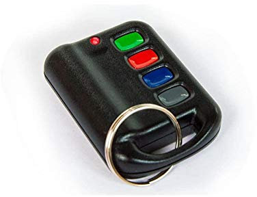 ELMES CH4HT 4-kanal handsender 433,92MHz, Dynamic code system KEELOQ, 100% original, Reichweite 100m!!!